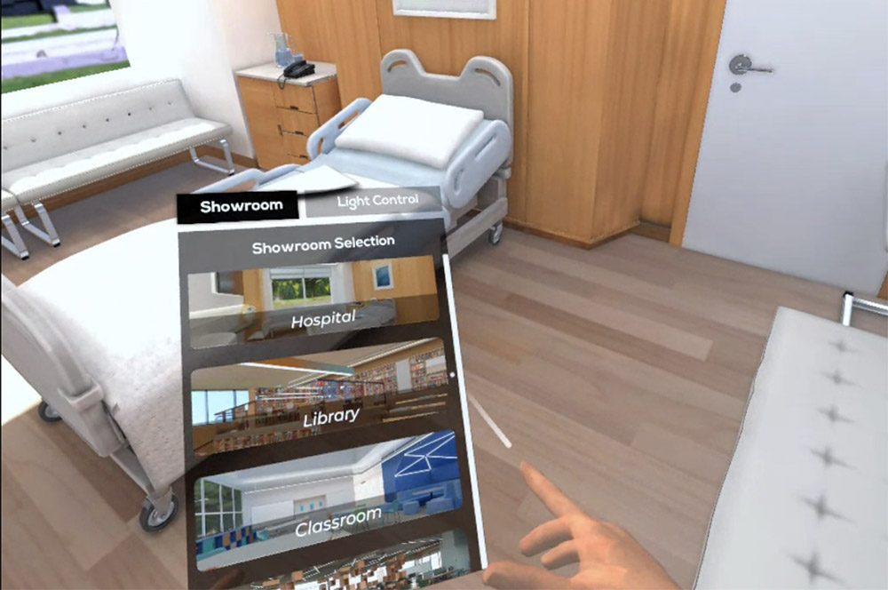 vr showroom mlight